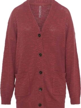 Oversized Cardigan - Rose